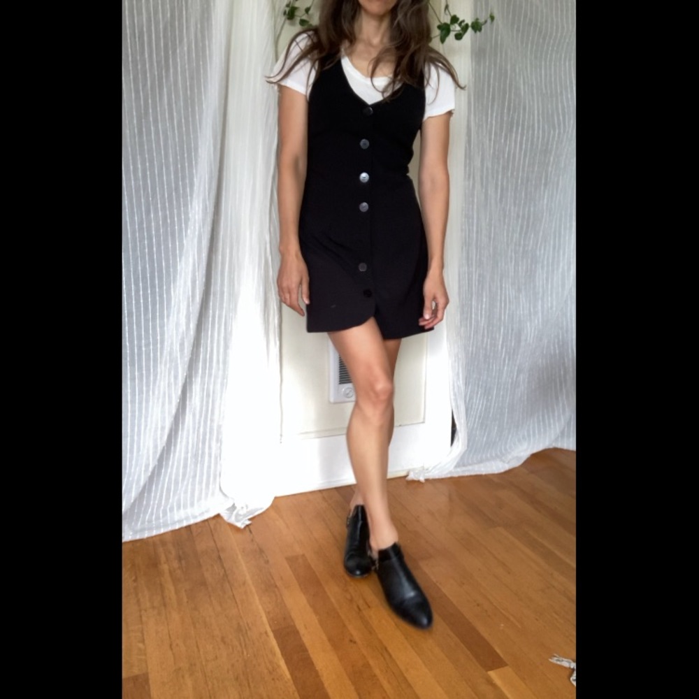 Vintage 90s vest dress.